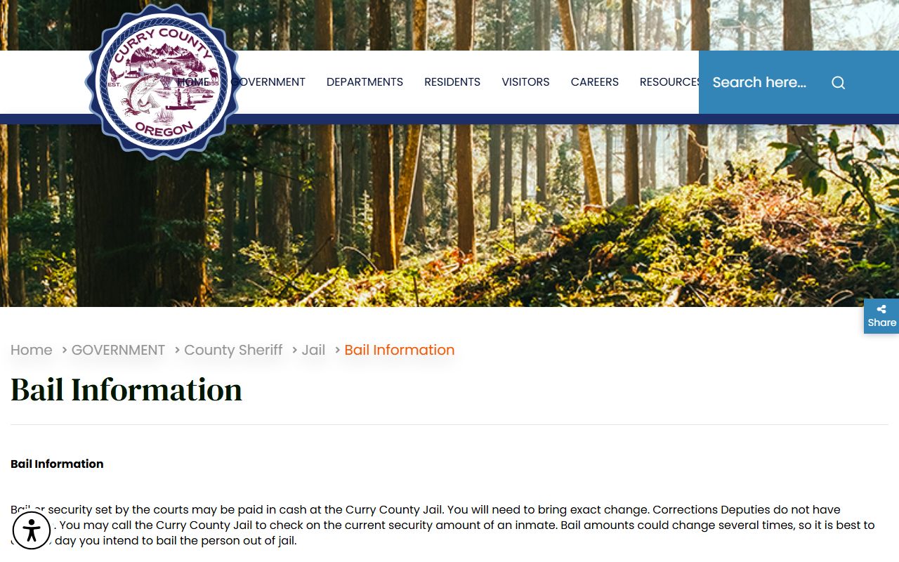 Curry County court records after arrest bail information source